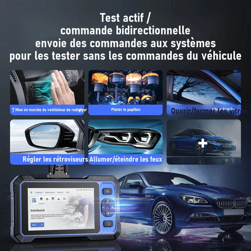 THINKCAR MUCAR 682 - scanner OBD2 bidirectionnel, 20 réinitialisations, CAN FD : rapport diagnostic