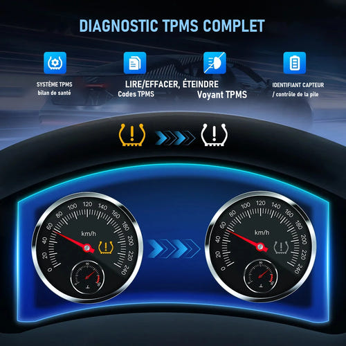 THINKCAR MUCAR T261 - outil TPMS pour activer et programmer les capteurs de pneus : boîtier