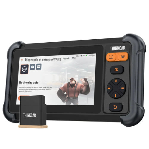 THINKCAR VT679 - outil de diagnostic OBD2 7 pouces, tous systèmes, TPMS et 28 réinitialisations - visuel 1