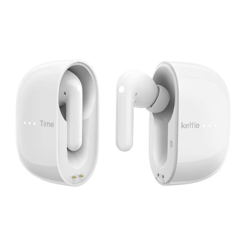 Timekettle M3 Offline - Écouteurs traducteurs 43 langues, blancs : blanc écouteur vue de profil