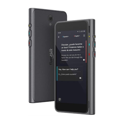 Timekettle T1 - Traducteur de poche gris, hors ligne et en ligne : écran quatre pouces