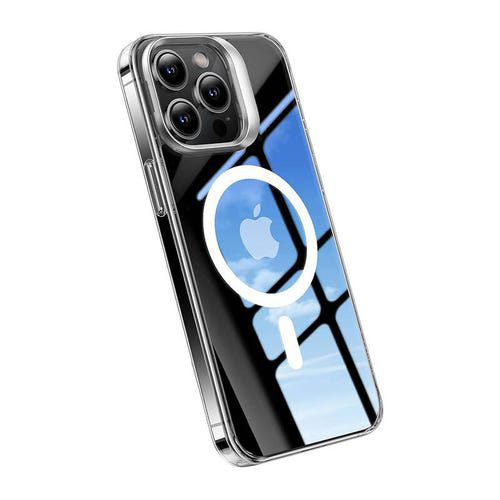 Torras UPRO Lstand Clear-Mag - Coque iPhone 15 transparente MagSafe : transparent