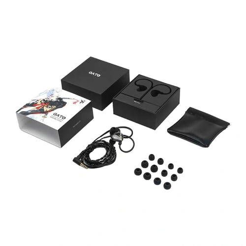 TRUTHEAR Gate - écouteurs filaires intra-auriculaires noirs : avec câble