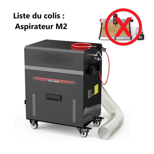 TwoTrees Aspirateur M2 pour fraiseuse CNC TTC450 Ultra : galerie 01