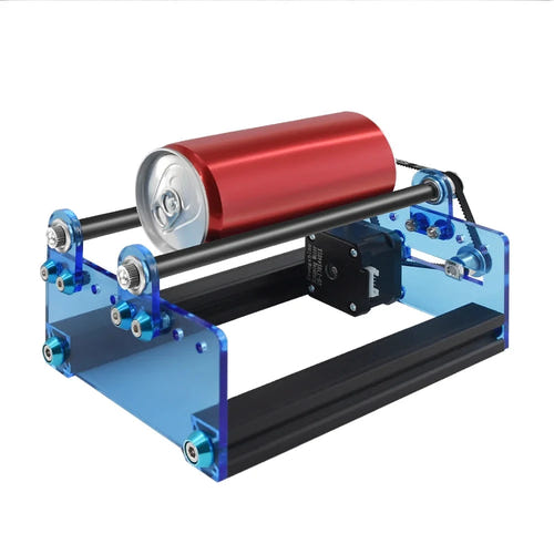 TwoTrees Axe rotatif Y - Rouleau rotatif pour graveuse laser, objets cylindriques - visuel 1