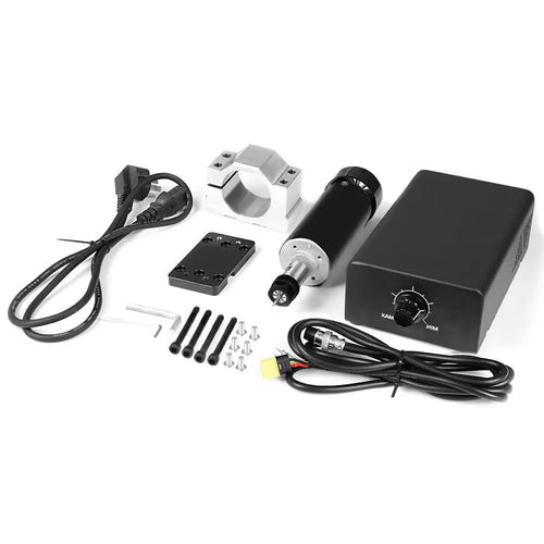 TwoTrees Broche CNC 500 W ER11 12 000 tr/min - refroidie par air, avec alimentation : ventilateur