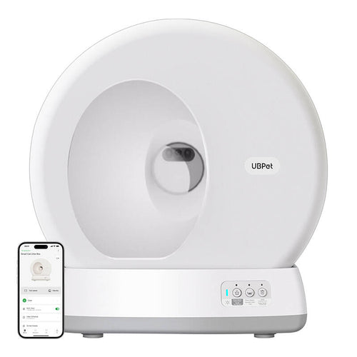 UBPet C10 - Litière autonettoyante connectée pour chat jusqu'à 10 kg, entrée basse - visuel 1