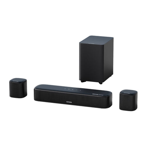 Ultimea Aura A50 Pro - Barre de son 5.1 HDMI eARC avec caisson : deux enceintes surround a50