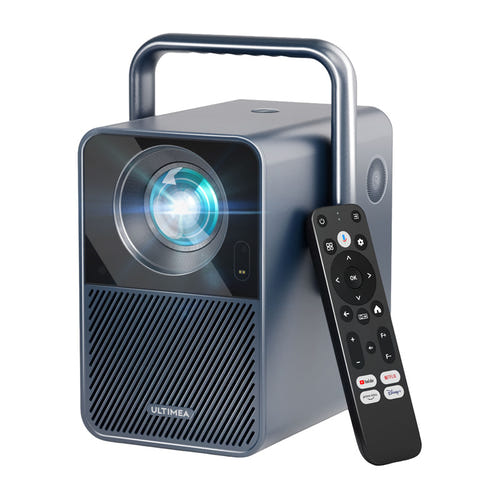 Ultimea Poseidon E40 - vidéoprojecteur portable Full HD Android TV 1000 lumens : projecteur e40 connectique arrière