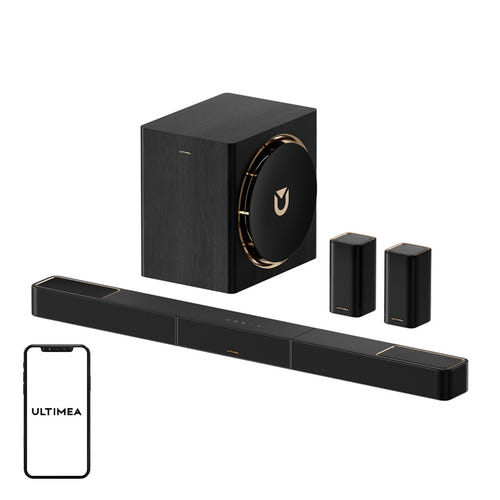 Ultimea Skywave X60 - Barre de son 7.1.4 Dolby Atmos avec caisson 8 pouces