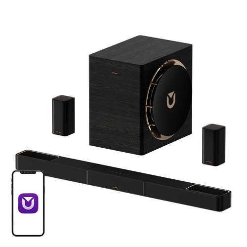 Ultimea Skywave X70 - ensemble home cinéma 7.1.4 Dolby Atmos, caisson 10 pouces sans fil (vue 1)