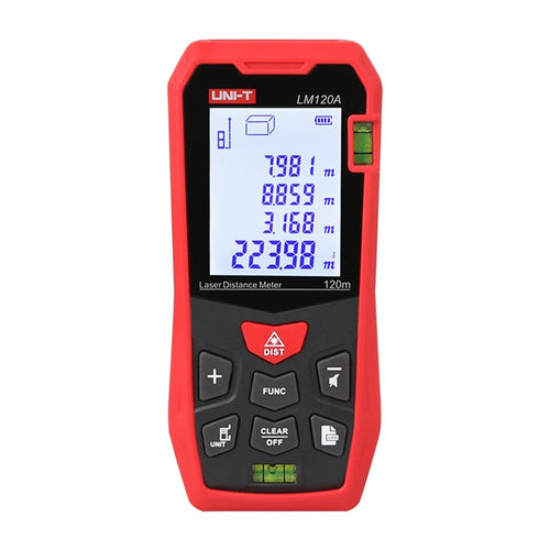 UNI-T LM120A - Télémètre laser (distance, surface, volume)