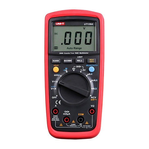 UNI-T UT139A - Multimètre numérique True RMS CAT III 600 V