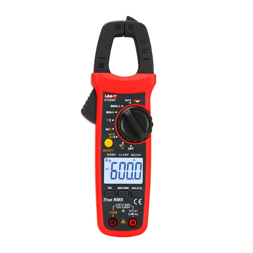 UNI-T UT204R - Pince ampèremétrique True RMS 600 A AC/DC (vue 1)