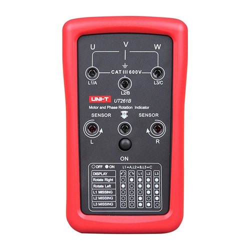 UNI-T UT261B - Testeur de phases et sens de rotation moteur - visuel 1