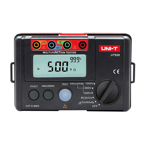 UNI-T UT526 - Testeur électrique multifonction (isolement, RCD)