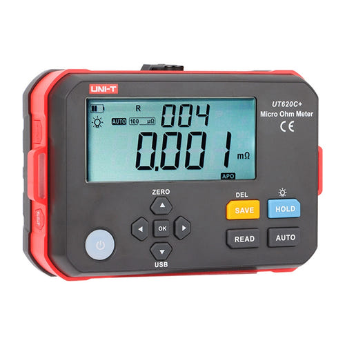 UNI-T UT620C+ - Microhmmètre numérique de précision : mesure basse résistance