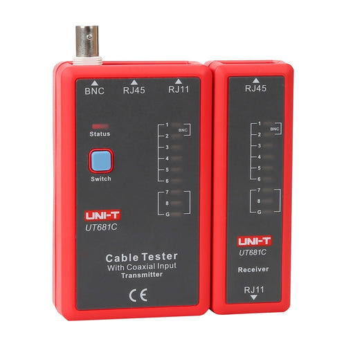 UNI-T UT681C - Testeur de câbles RJ45, RJ11 et BNC (vue 2)