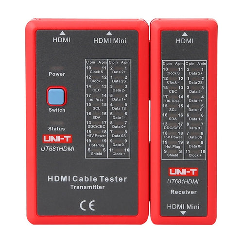 UNI-T UT681HDMI — Testeur de câbles HDMI — visuel 1