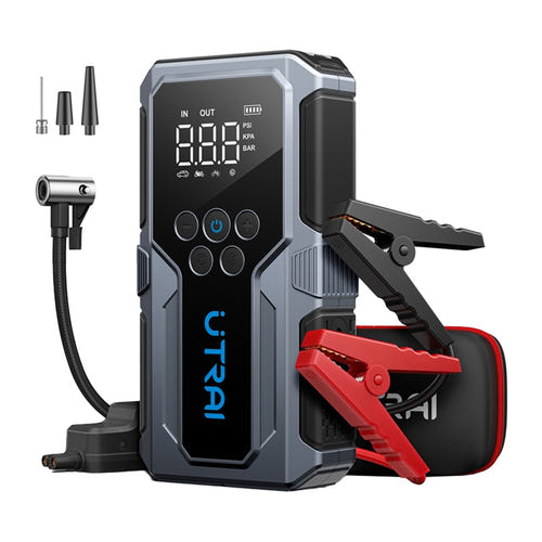 Utrai JS9 - Démarreur de batterie 800 A avec gonfleur et écran 2 pouces