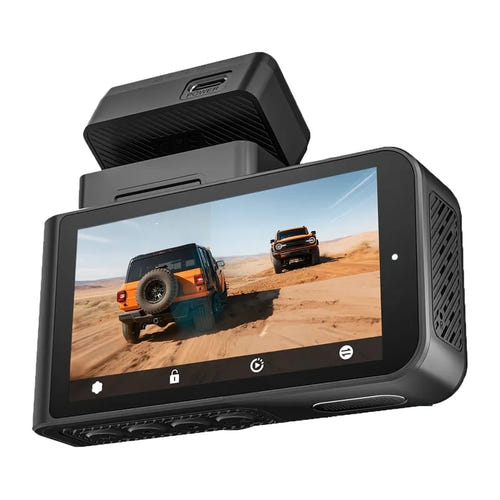 WOLFBOX X3 - caméra embarquée avant 2.5K 60 fps et arrière 1080p, Wi-Fi 5,8 GHz, GPS, écran tactile 3" - visuel 1
