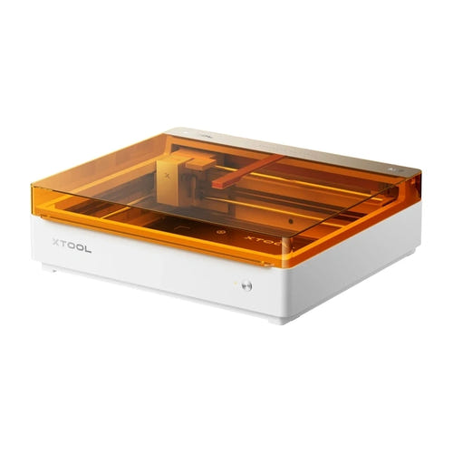 XTOOL M2 Deluxe 20W - Graveur laser, CMYK et rotatif inclus : plateau travail