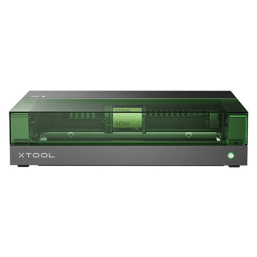 xTool S1 40W - Graveur et découpeur laser 2 en 1 (noir) : grand espace de travail