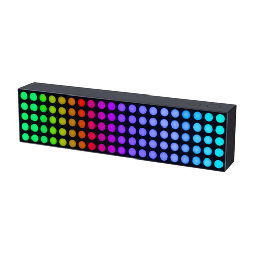 Yeelight Cube Lite - Panneau lumineux connecté RGB, horloge et emoji