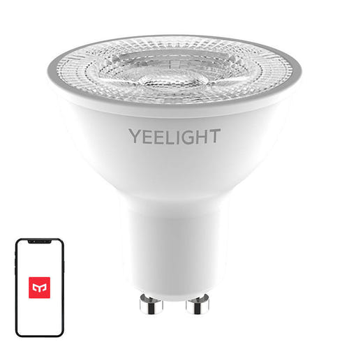 Yeelight GU10 W1 - Ampoule LED connectée à intensité variable (unité)