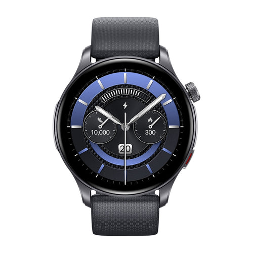 Zeblaze Btalk 3 GPS - Montre connectée AMOLED avec GPS grise : face