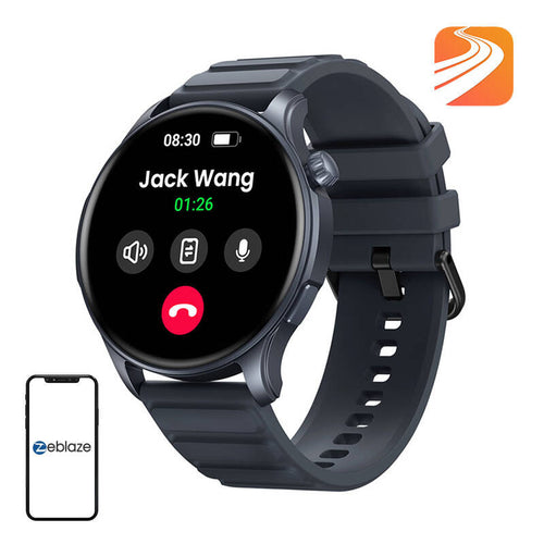 Zeblaze Btalk 3 Pro - Montre connectée AMOLED 1,43 pouce grise : écran