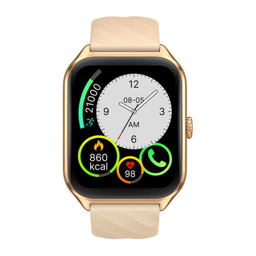 Zeblaze GTS 4 - Montre connectée AMOLED 1,94 pouce dorée : face