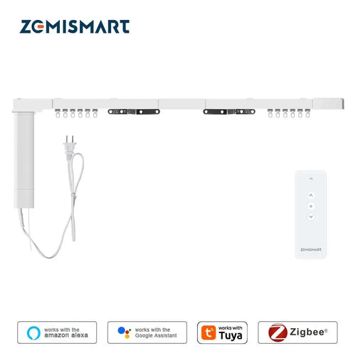 Zemismart ZM87 - Rail de rideau motorisé Zigbee 3.0, 3,1 m - visuel 1
