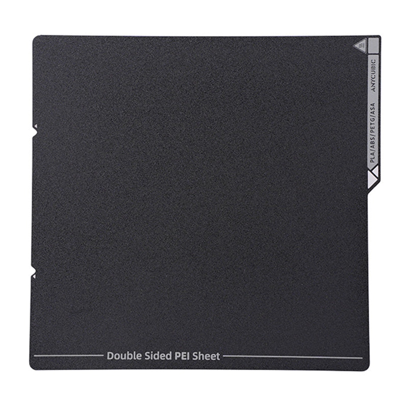 Plaque d'impression flexible à revêtement PEI double face posée à plat