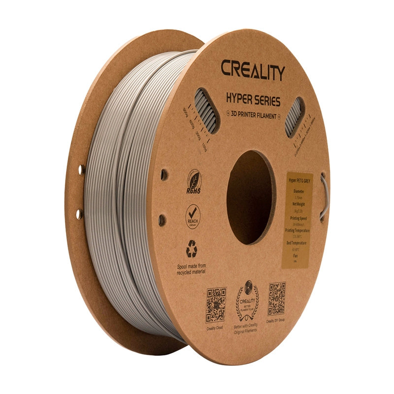 Bobine de filament 3D Creality Hyper PETG gris 1,75 mm