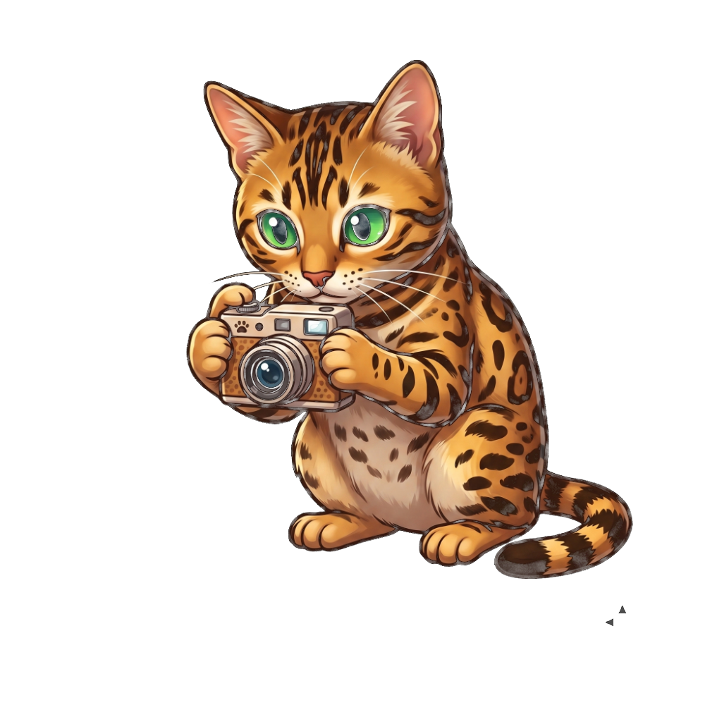 Yumi, chat mascotte et PDG autoproclamé de Yumi & Cie