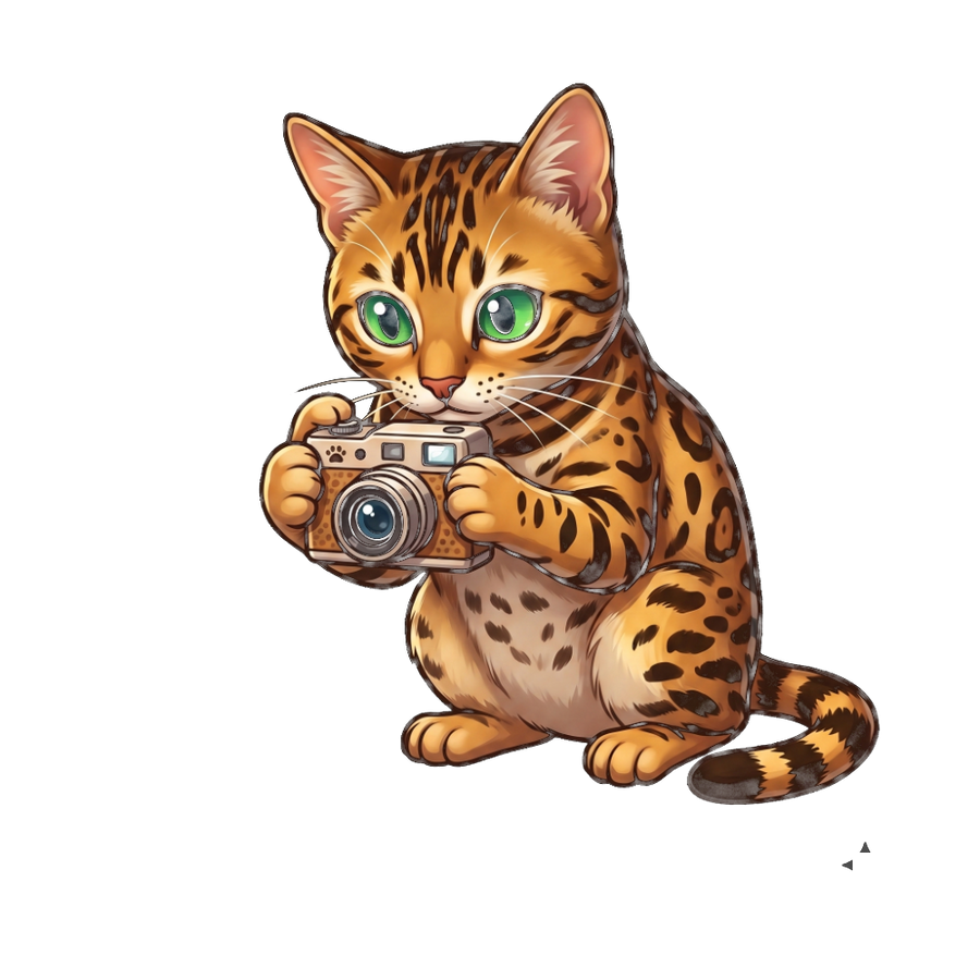 Yumi, chat mascotte et PDG autoproclamé de Yumi & Cie
