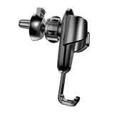 Baseus Gravity Car Mount - Support smartphone pour grille d'aération (noir) : support Baseus Gravity Car Mount, autre vue