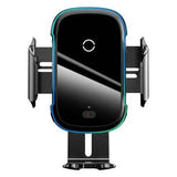 Baseus Light Electric - Support voiture avec charge à induction 15 W (noir) : support voiture Baseus Light Electric noir