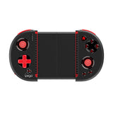 iPega PG-9087s - Manette Bluetooth 5.0 avec support télescopique (noire) : sticks et boutons de la manette