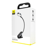 Baseus Comfort Reading - Lampe à pince rechargeable 4000 K (gris foncé) : lampe Comfort Reading, autre vue