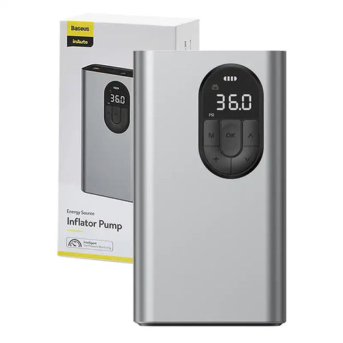 Baseus Energy Source - Compresseur de voiture sans fil 150 PSI (finition mate) : compresseur Baseus Energy Source, finition mate
