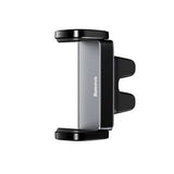 Baseus Steel Cannon - Support smartphone pour grille d'aération (noir) : berceau à serrage réglable de 55 à 84 mm