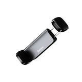 Baseus Steel Cannon - Support smartphone pour grille d'aération (noir) : support installé sur une grille d'aération
