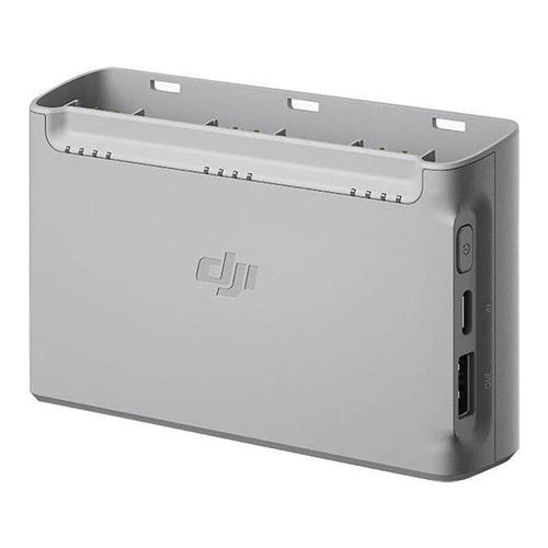 DJI - Hub de charge bidirectionnel pour Mini 2 et Mini 4K : trois batteries installées dans le hub