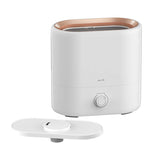 Deerma ST635W - Humidificateur d'air ultrasonique 4,5 L (blanc) : buse rotative de diffusion de la brume