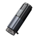 Baseus CRCX-01 - Éthylotest électronique sans embout (noir) : attache en cuir et molette de mise en route