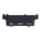 DJI High-Bright - Plaque d'extension SDI, HDMI et DC-IN : plaque montée à l'arrière du moniteur High-Bright