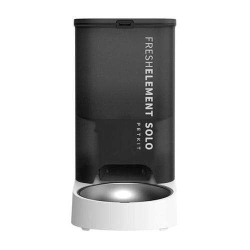 Petkit Fresh Element SOLO - Distributeur de croquettes 3 L : gamelle inox et réservoir de croquettes