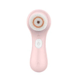 Liberex CP005168 - Brosse nettoyante visage IPX7 (rose) : les deux têtes de brossage fournies